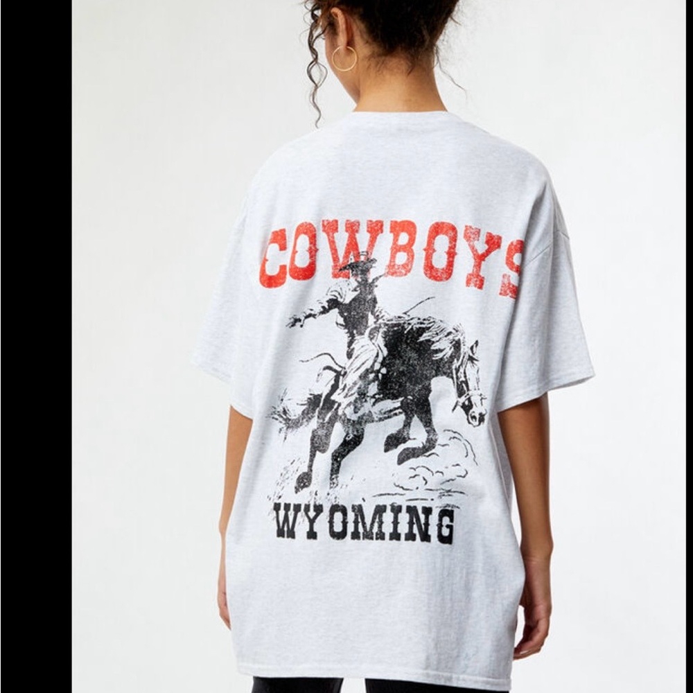 PacSun PS/LA cowboys oversized Crewneck Tee